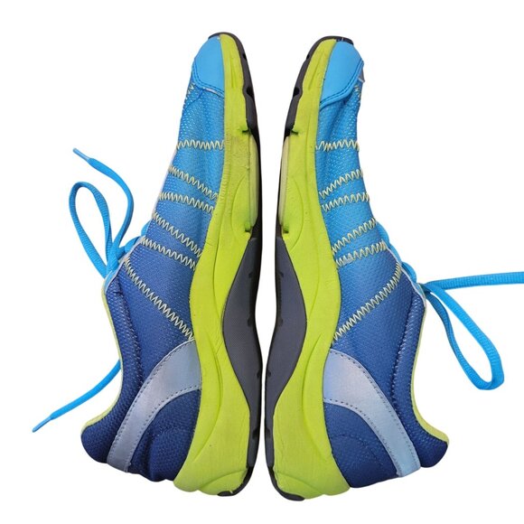 Vionic‎ Athletic Sneakers Blue Yellow 7.5 Shoes ALLIANCE Sport Outdoors - Picture 6 of 9